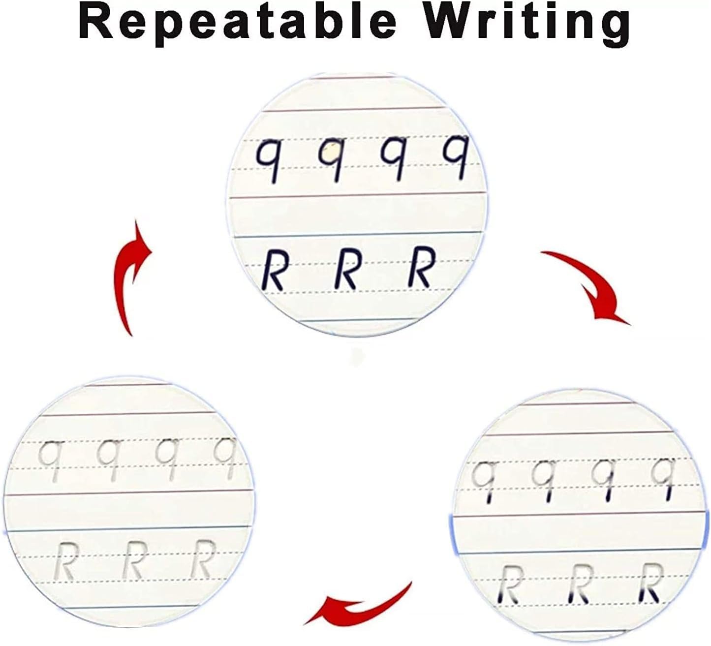 Sank Magic Practice Copybook (4 BOOKS,1 PEN,1 GRIP,10 REFILL)